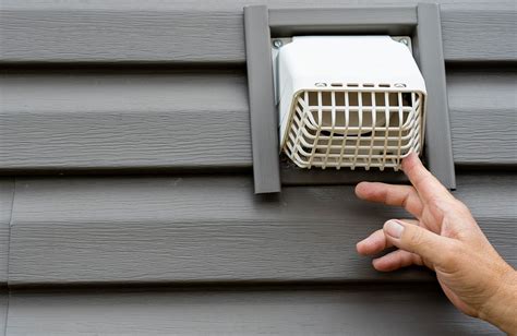 exterior dryer vent installation